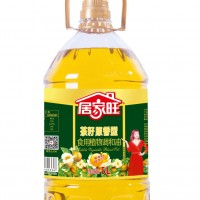 居家旺茶籽原香型食用植物調和油5L