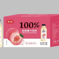 甄瑤100%白桃果汁飲料